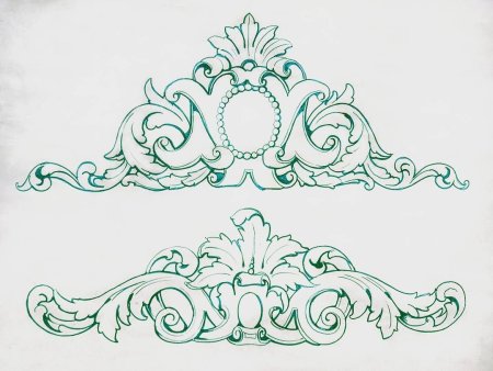 Орнаменты для резьбы по дереву в стиле Барокко