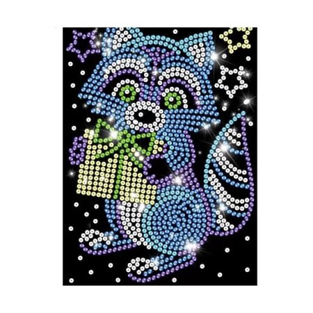 Аппликация из страз