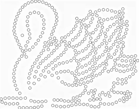 Картина пайетками шаблон