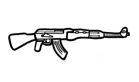 Автомат рисунок