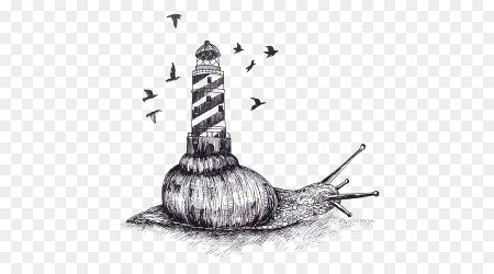 Маяк гелевой ручкой