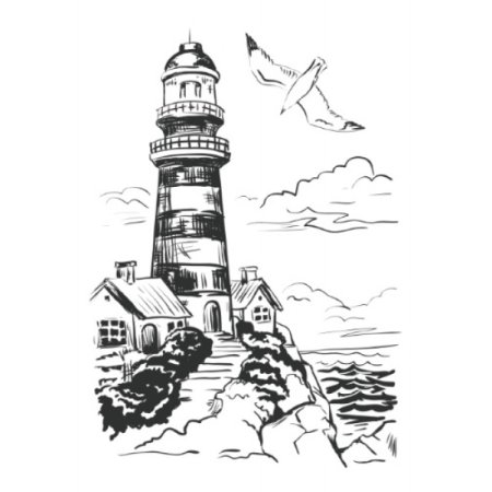 Маяк Выжигание