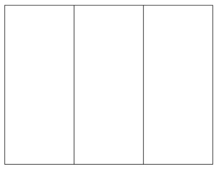 Заготовки для буклетов