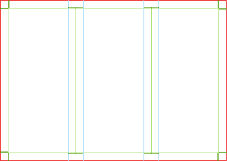 Заготовки для буклетов