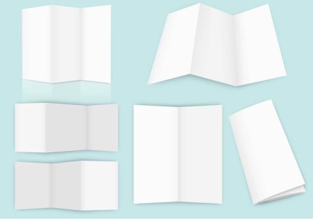 Заготовки для буклетов