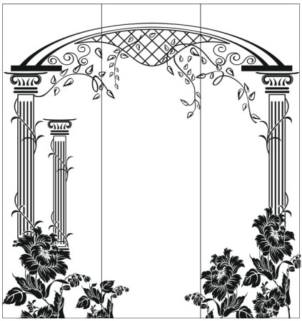 Орнамент арка