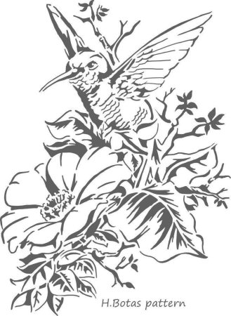 Трафареты для выжигания по дереву