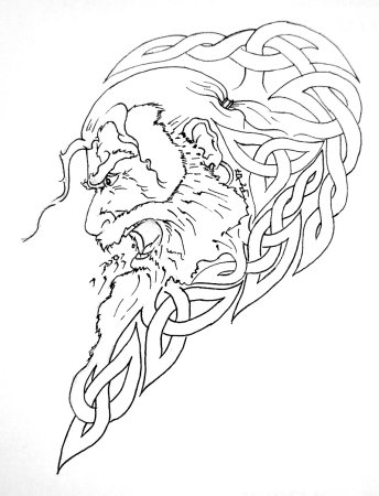 Наброски для выжигания по дереву