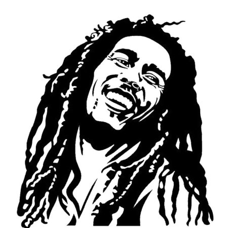 Боб Марли рисунок