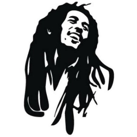 Наклейка (стикер) 'Bob Marley'