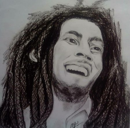 Портрет Боба Марли