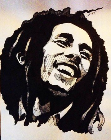 Боб Марли арт