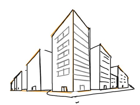 Здания для рисования