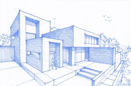 Проекты домов рисунки