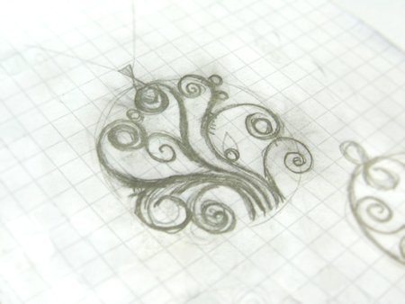 Эскизы украшений из проволоки