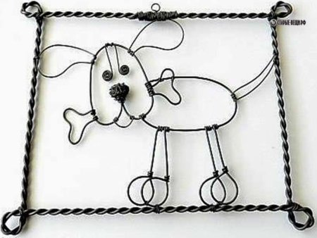 Сувениры из проволоки