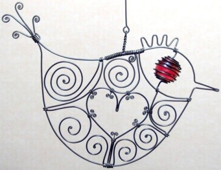 Ажурные изделия из проволоки