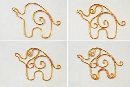 Эскиз изделия из проволоки