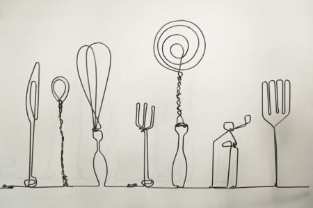 Предметы из проволоки рисунок