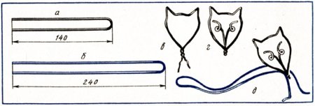 Чертежи поделок из проволоки