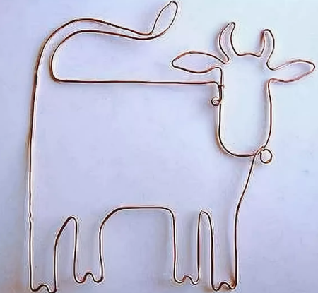 Животное из проволоки