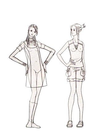 Модель ребенка для рисования одежды