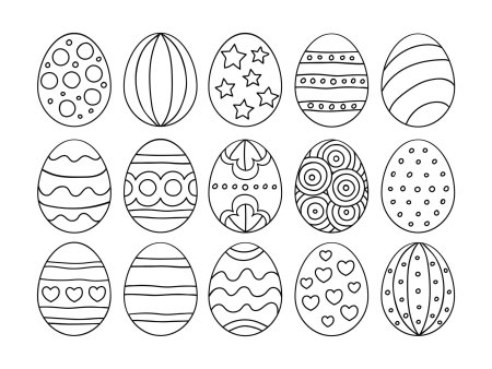 Эскиз пасхального яйца рисунок (43 фото)