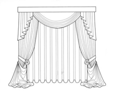 Шторы для разукрашивания