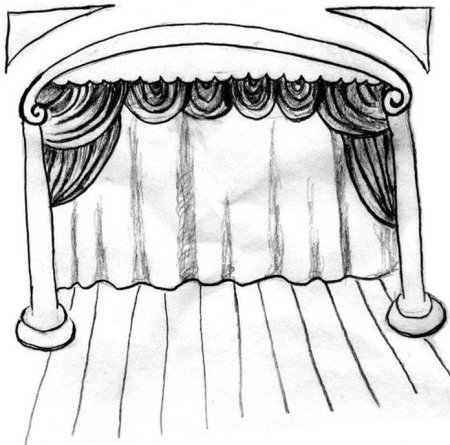 Сцена рисунок