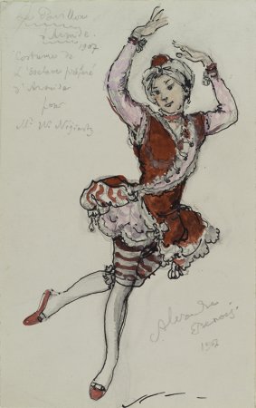 Эскизы балетных костюмов