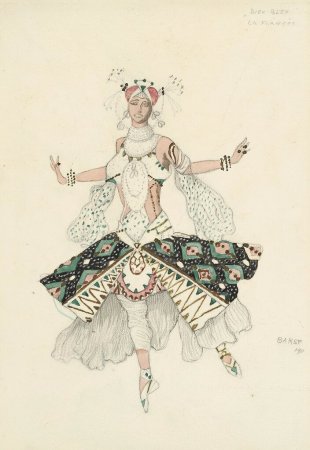 Эскиз театрального костюма Щелкунчик