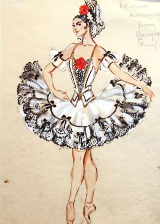 Эскизы костюмов к балету Щелкунчик