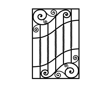 Решётки на окна эскизы