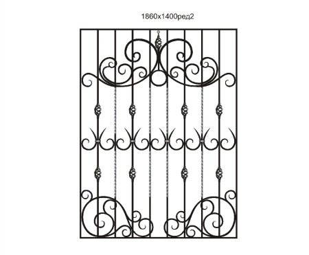 Кованые решетки эскизы
