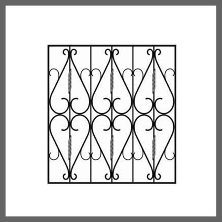 Эскиз декоративной решетки