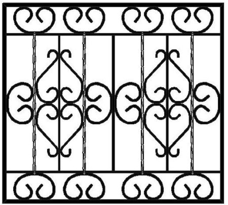 Изо ограды решетки