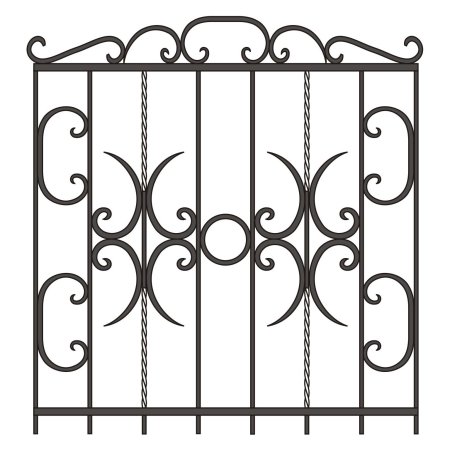 Узорные решетки из металла