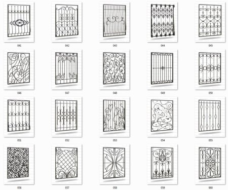 Декоративные решетки на окна