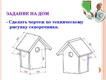 Техническое задание для изделия скворечник