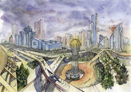 Современные архитектурные композиции