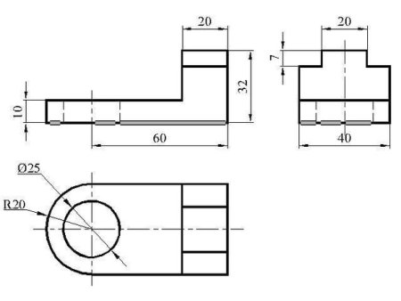 Технология 7 класс черчение вид сбоку