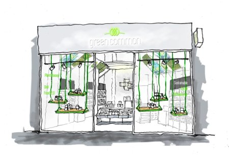 Витрина магазина раскраска