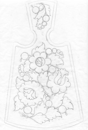 Городецкая Полхов Майданская роспись