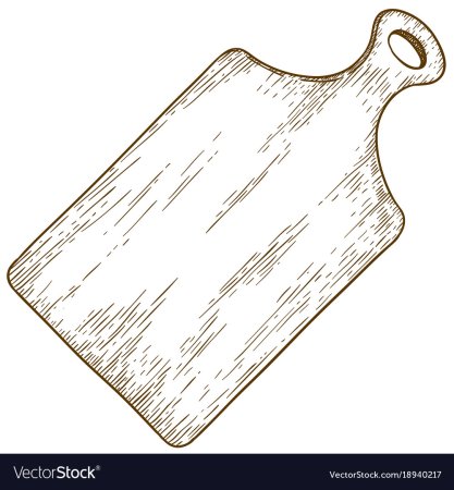 Разделочные доски черно белые