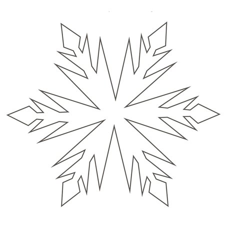 Снежинки для вырезания