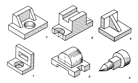 Порядок построения технического рисунка
