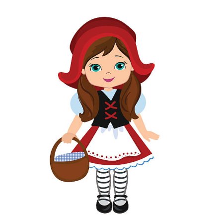 Лицо красной шапочки