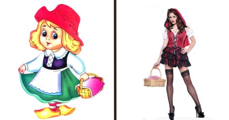 Сказочные герои красная шапочка