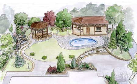 Эскиз ландшафта