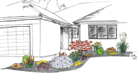 План пришкольного участка ландшафта